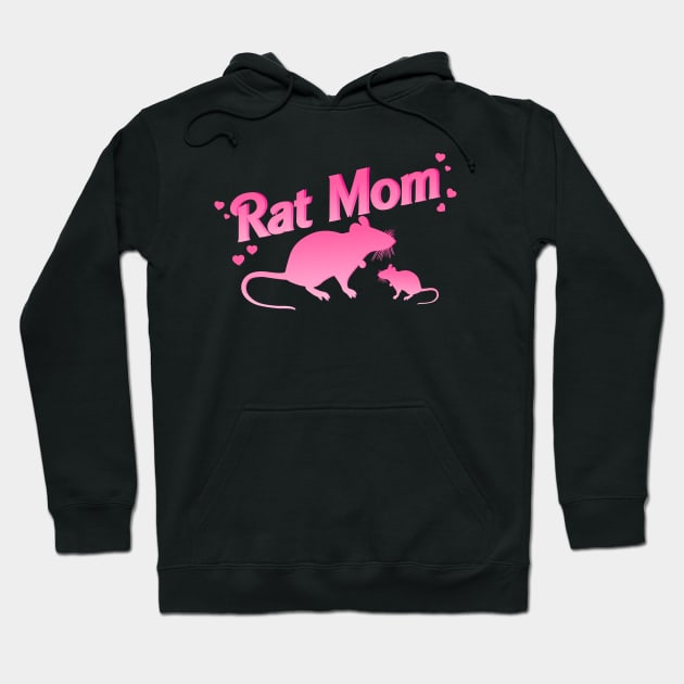 Rat Mom Hoodie by biologistbabe